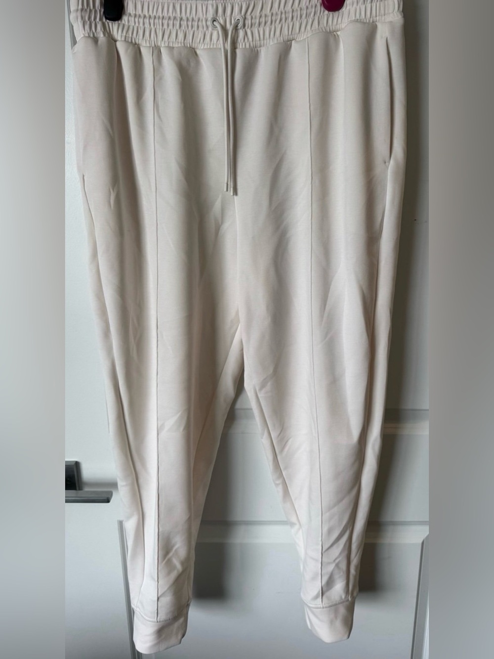 Women’s All In Motion Cream Drawstring Joggers